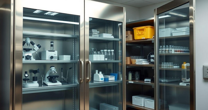 Armário inox para laboratório é essencial para segurança e organização Armário inox para laboratório é essencial para segurança e organização