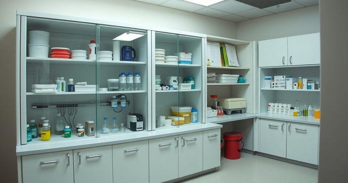Armário para laboratório: como escolher o ideal para sua pesquisa e segurança