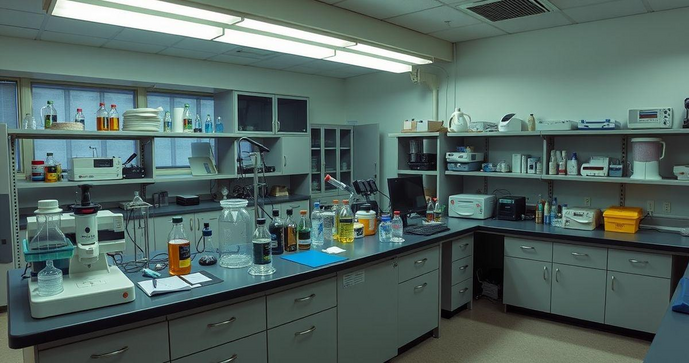 Bancada Para Laboratório: Materiais E Modelos
