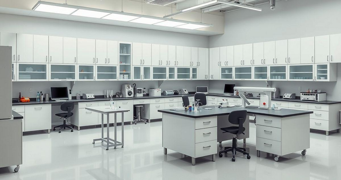 Mobiliário Para Laboratório: Ergonomia E Durabilidade
